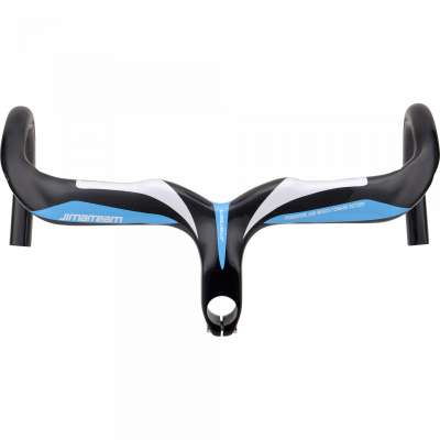 High Quality 28.6mm 3K Glossy Carbon Road Bike Integrated Handlebars